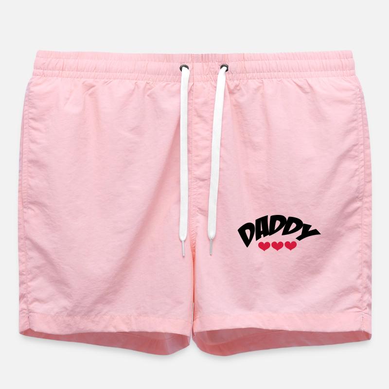 Daddy - Swim Trunks - pink