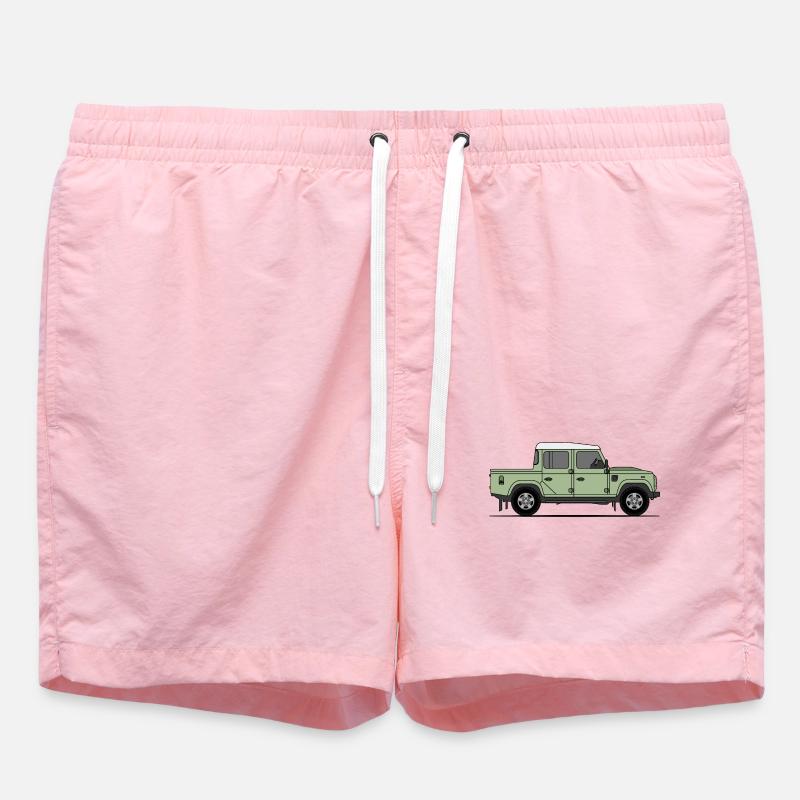 Defender Double Cab - Short de bain - rose