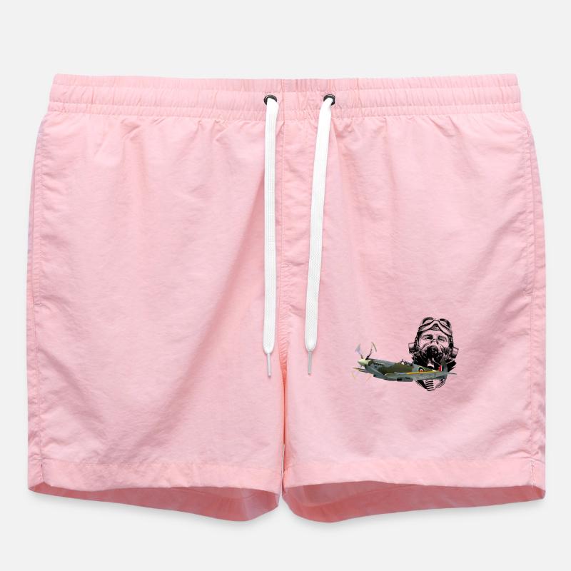 Pilot spitfire - Swim Trunks - pink