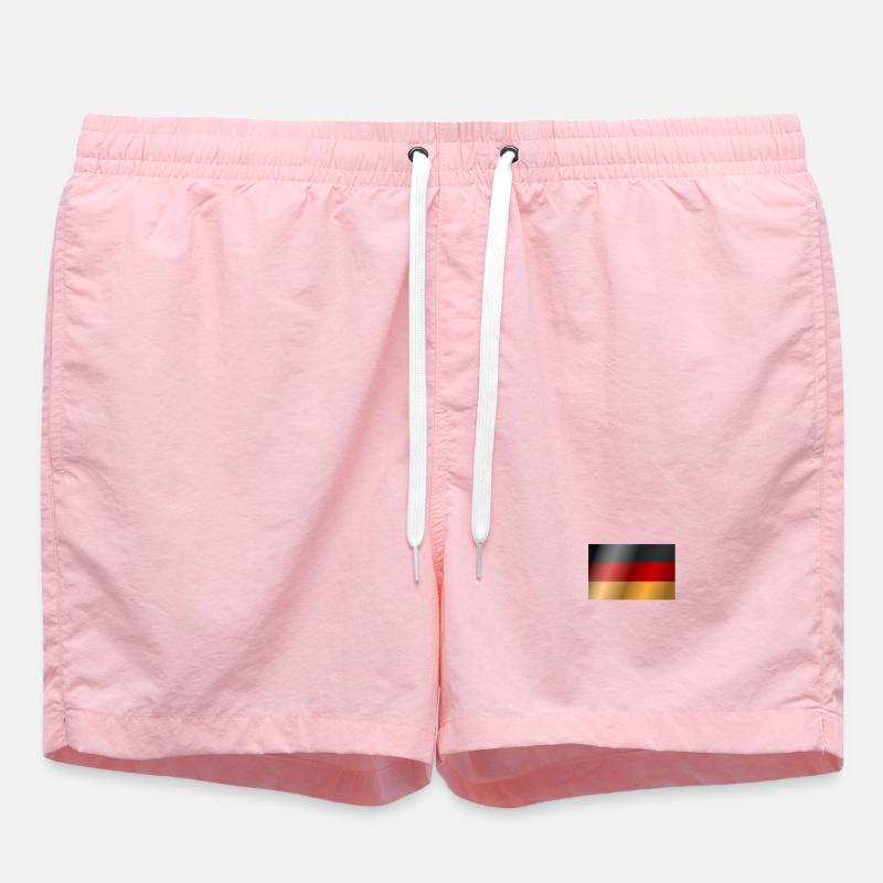Drapeau allemand - Short de bain - rose