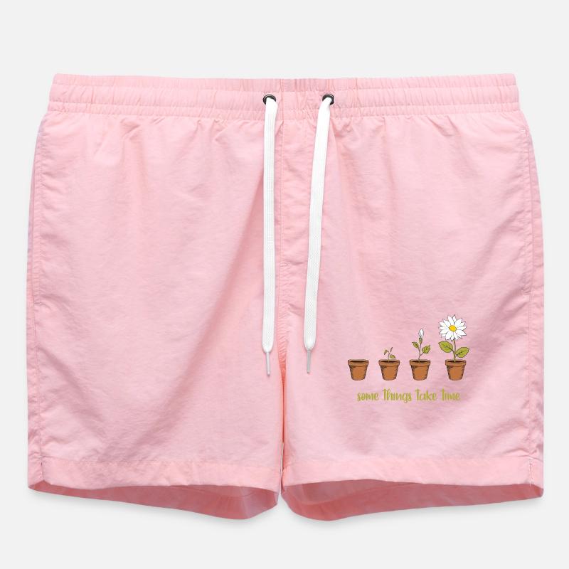 Heure - Short de bain - rose