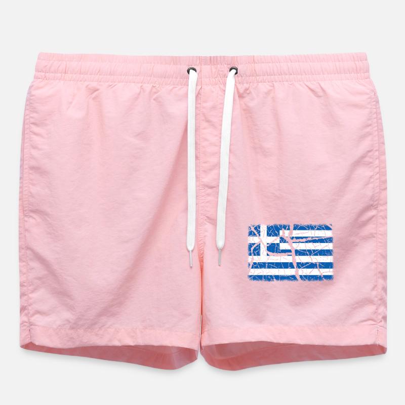 Grèce - Short de bain - rose