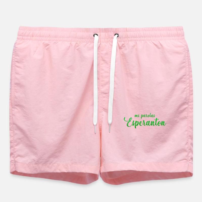 Mes parolas d’Espéranton - Short de bain - rose