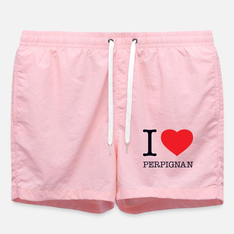 J’ADORE PERPIGNAN - Short de bain - rose