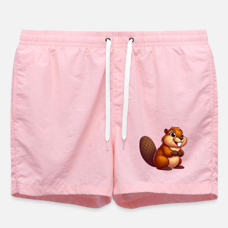 Castor - Short de bain - rose