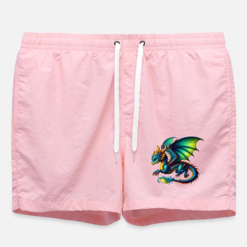 Dragon - Short de bain - rose
