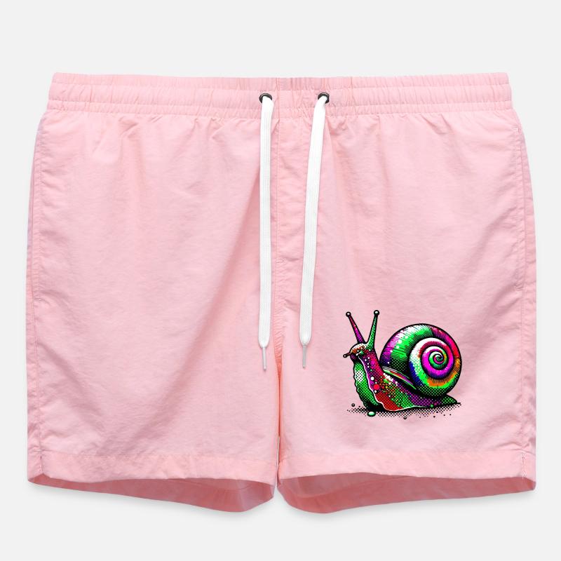Escargot - Short de bain - rose