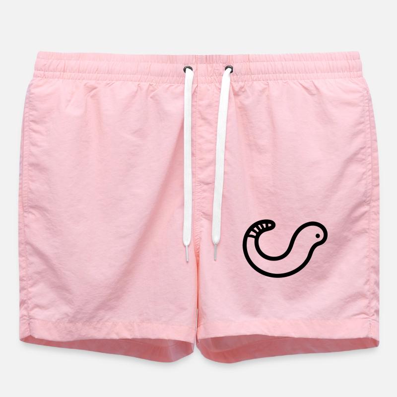 ver de terre - Short de bain - rose