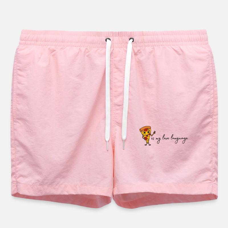 Pizza - Short de bain - rose