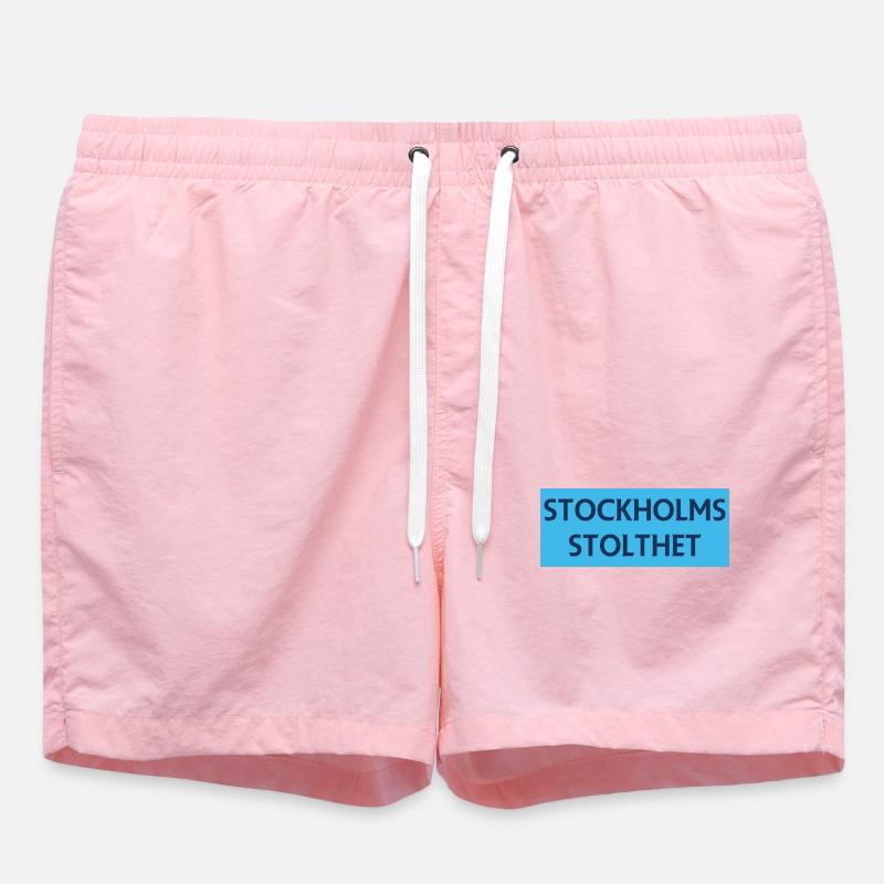 Fierté de Stockholm - Short de bain - rose