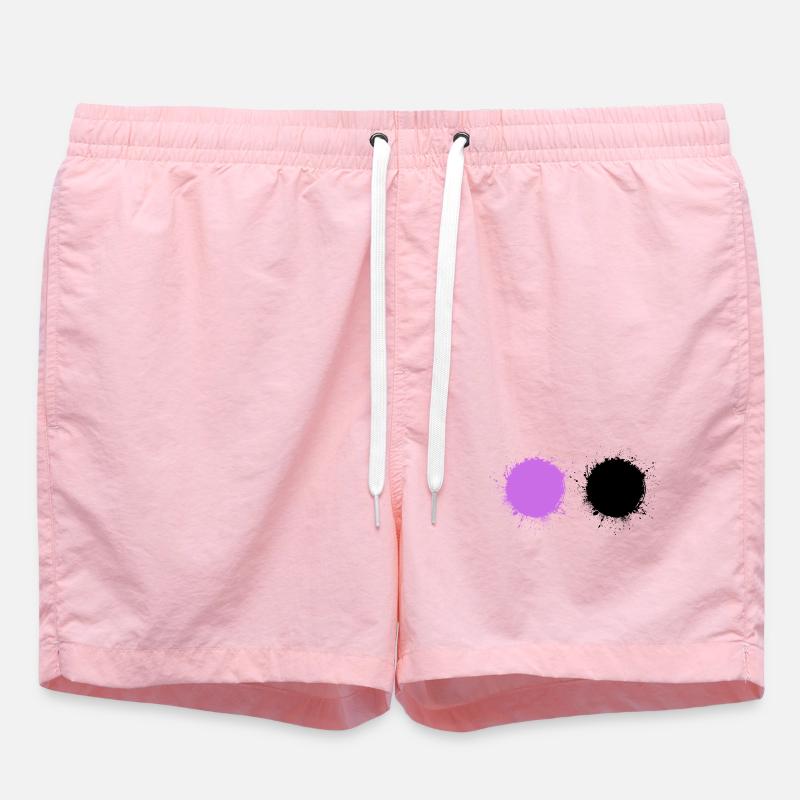 Violet Noir - Short de bain - rose