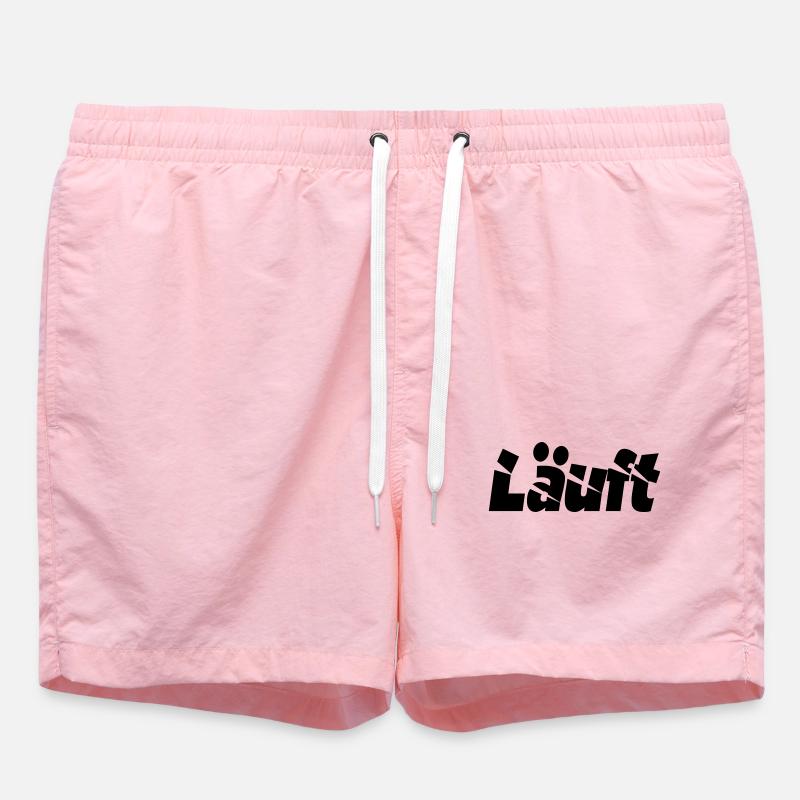 Runs - Swim Trunks - pink