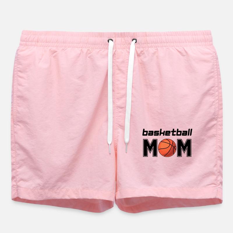 Maman basketteuse - Short de bain - rose