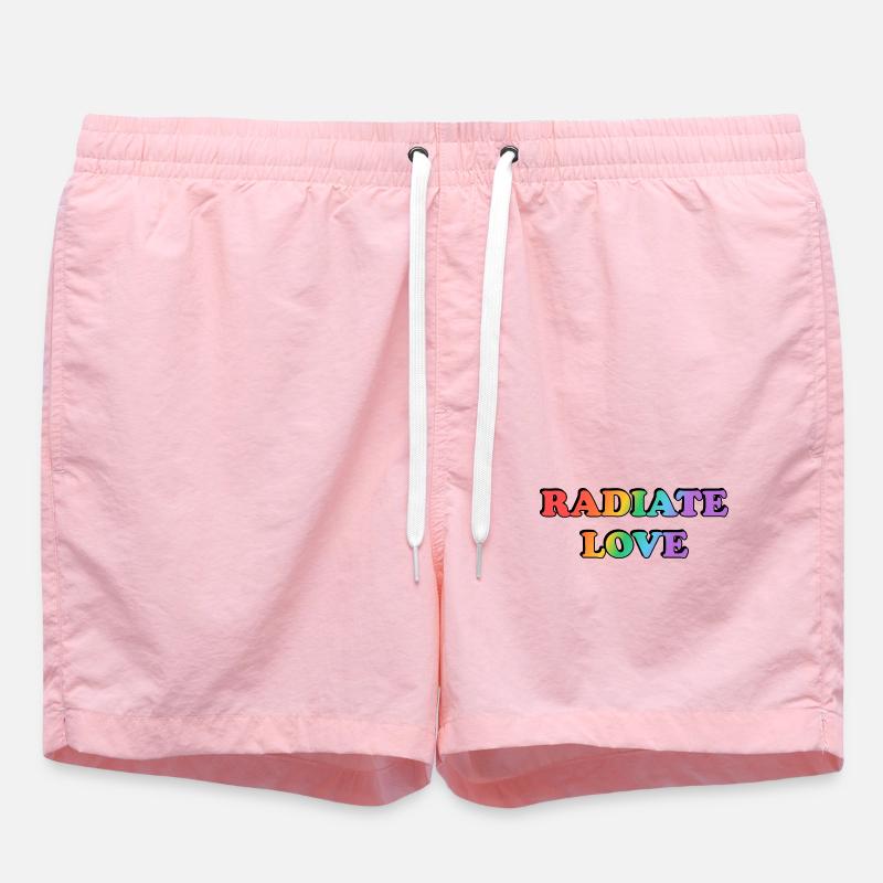 Radiate Love Rainbow Gradient - Short de bain - rose