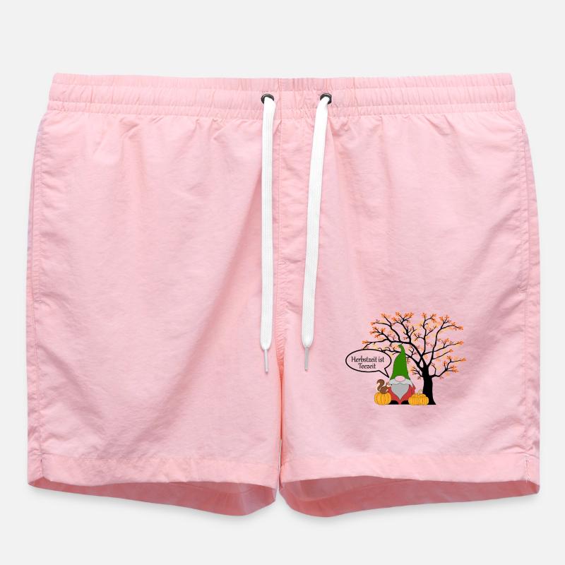 Gnome d’automne - Short de bain - rose