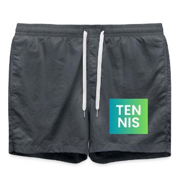 Typographie dégradée de tennis - Short de bain -  - Devant