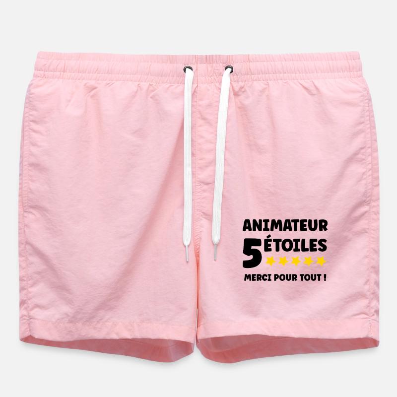 host - Swim Trunks - pink