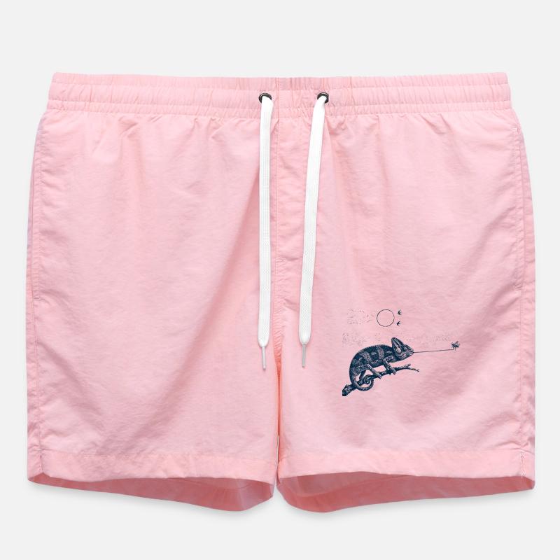 Caméléon gobemouche - Short de bain - rose
