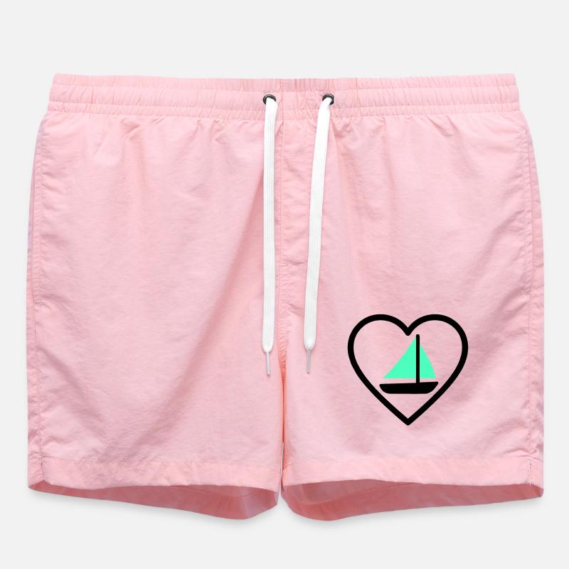 Cuore Vela – Passione Navigazione - Short de bain - rose