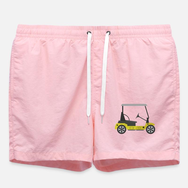 Voiturette de golf - Short de bain - rose