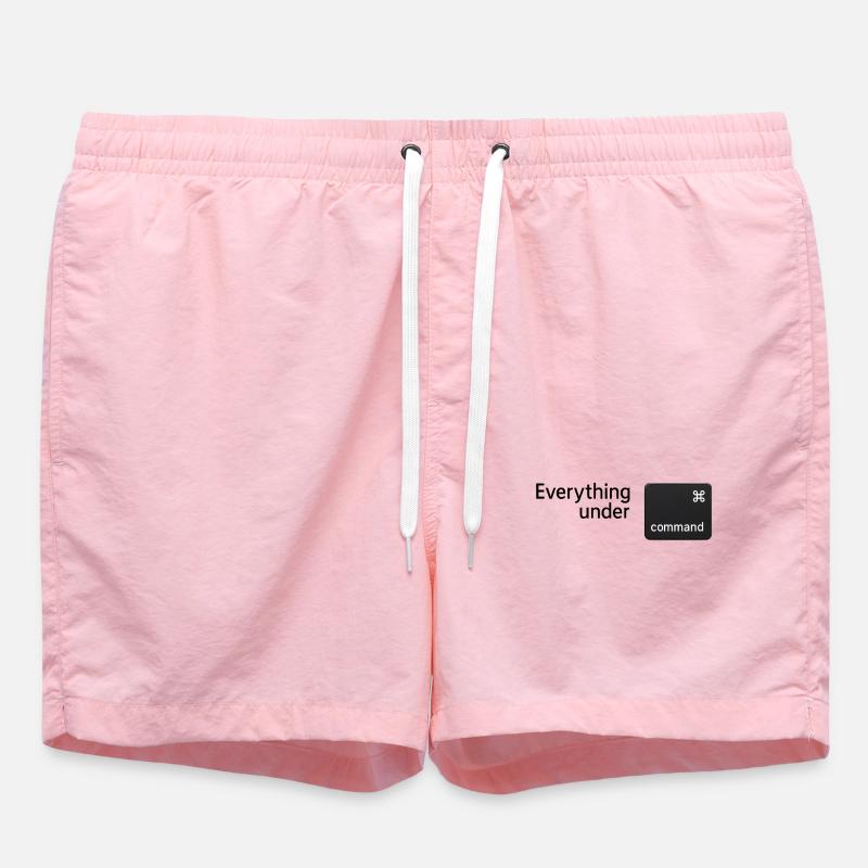 Tout est sous commandement - Short de bain - rose