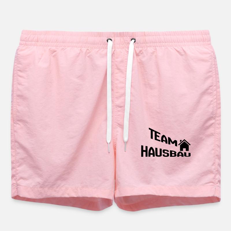 Construction de maisons d’équipe - Short de bain - rose