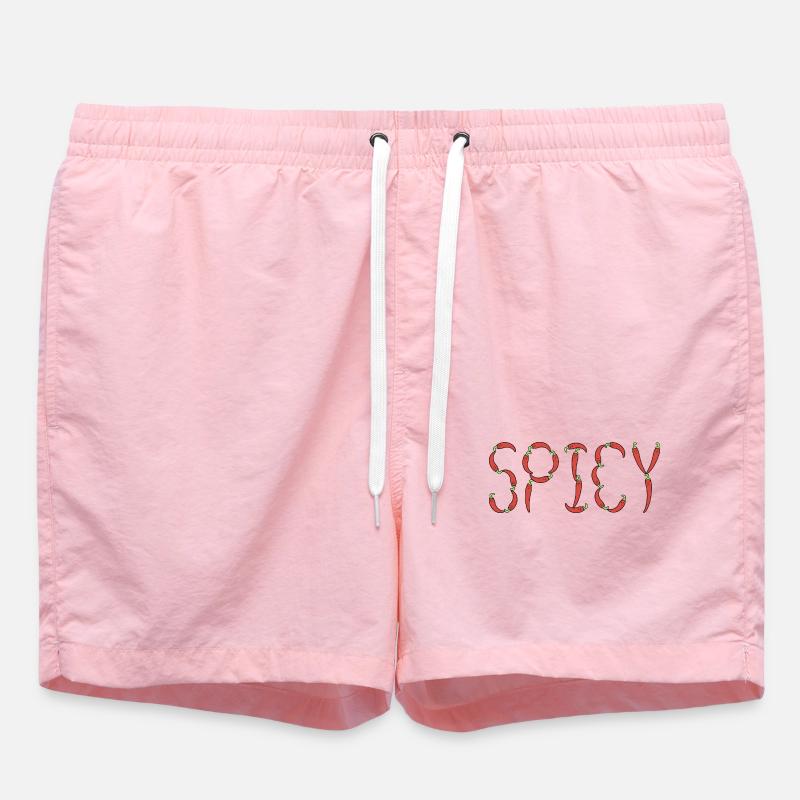 Chili épicé - Short de bain - rose