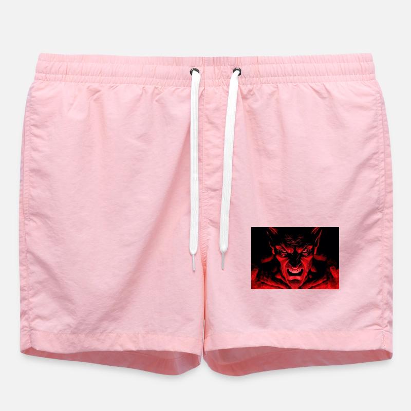 The Devil - Swim Trunks - pink