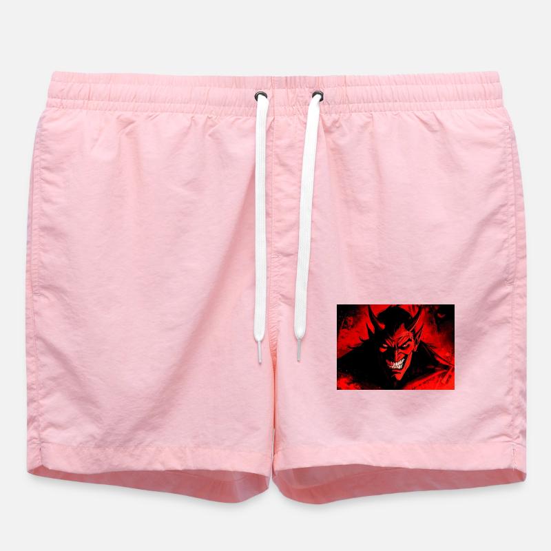 The Devil - Swim Trunks - pink