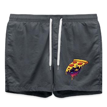 Tranche pizza cosmique - Short de bain -  - Devant
