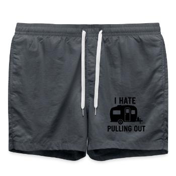 I Hate Pulling Out Trailer Design - Badeshorts -  - Vorne