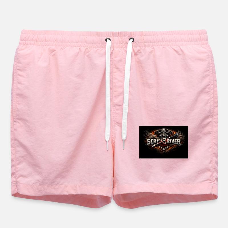 BLACK TOOL GARAGE - Swim Trunks - pink