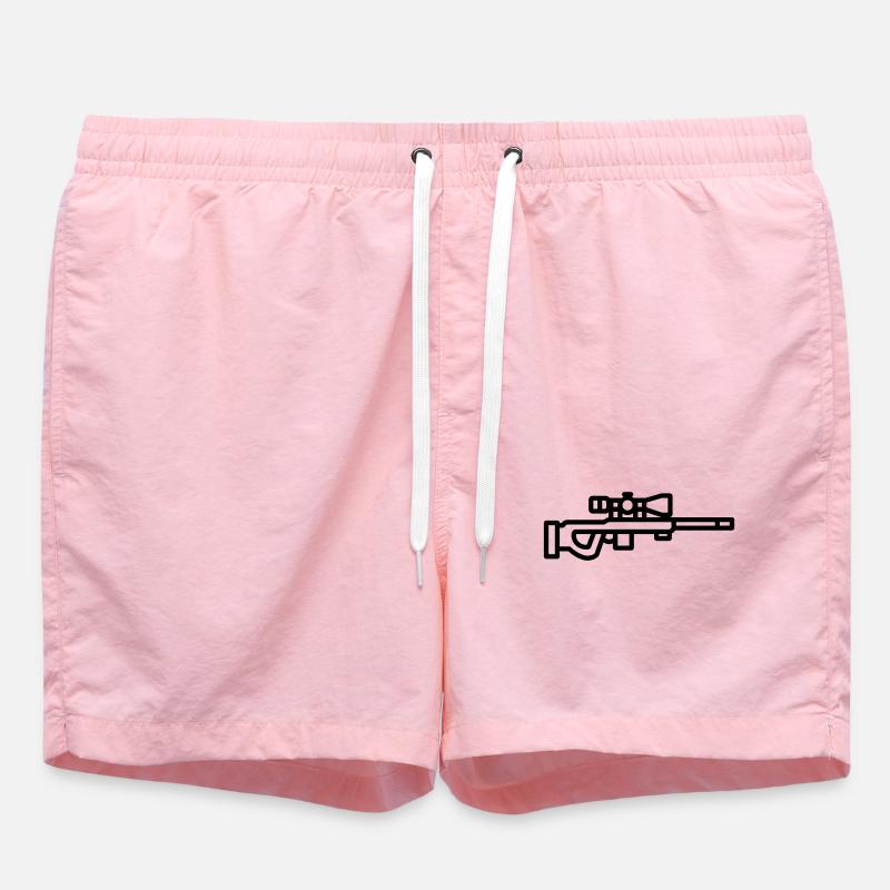 sniper - Short de bain - rose
