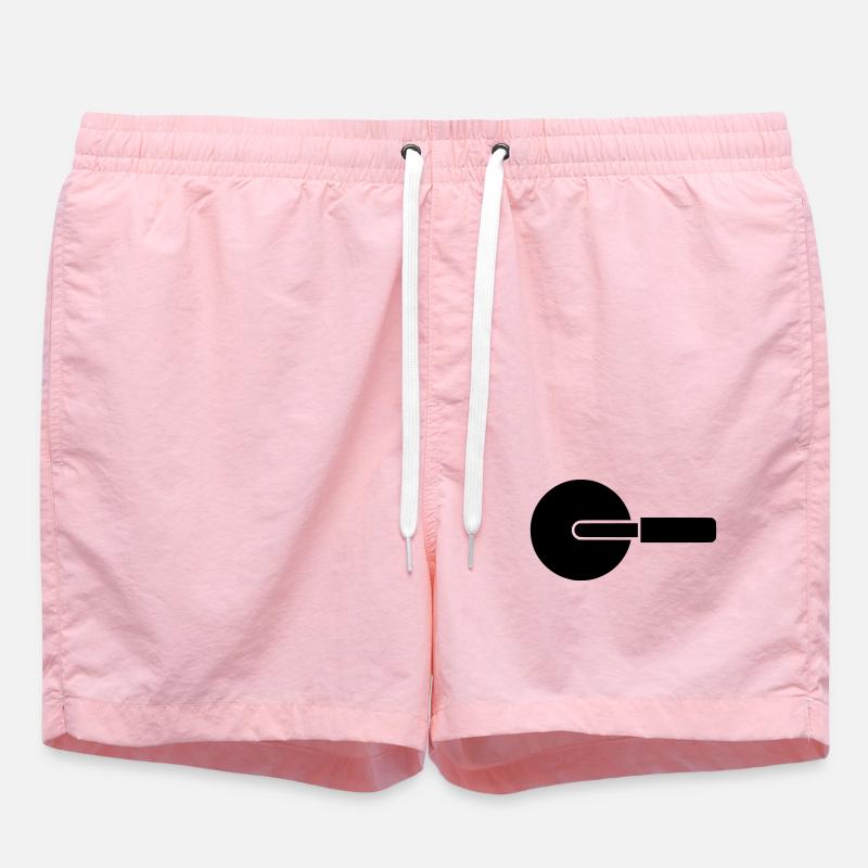 Couteau à roue coupe-pizza - Short de bain - rose