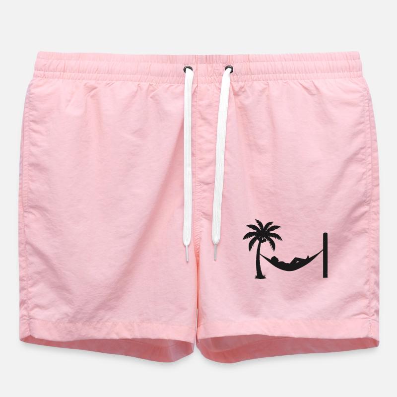 Hamac Palm Chill - Short de bain - rose