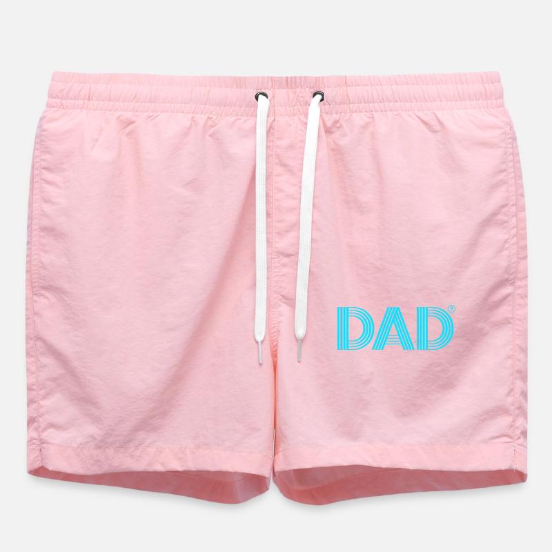 Père Gémeaux Papa Gémeaux - Short de bain - rose