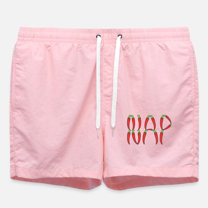 Piments piments Nap - Short de bain - rose