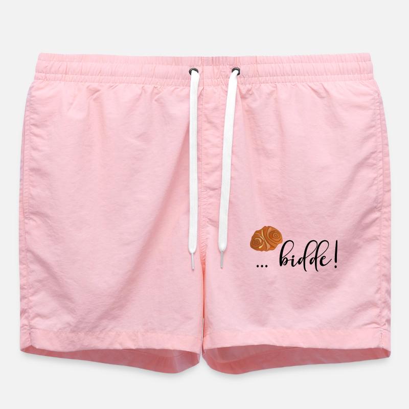 Franzbrötchen Bakery - Swim Trunks - pink
