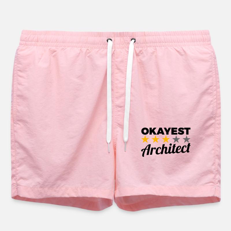 Ordinary architect - Swim Trunks - pink
