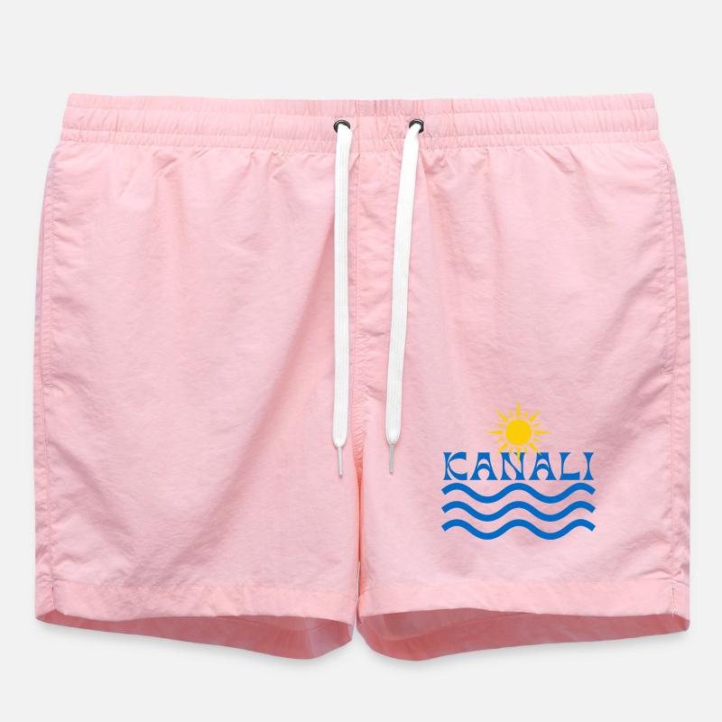Ondes de Soleil de Kanali - Short de bain - rose