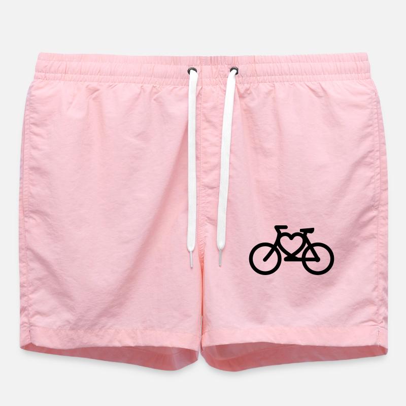 fahrrad - Short de bain - rose