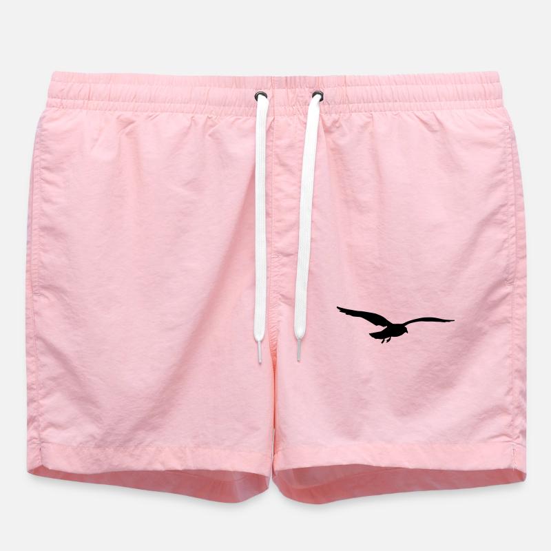 gull - Swim Trunks - pink