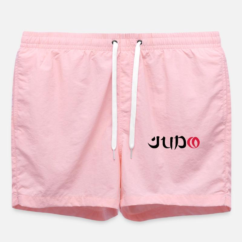 Judo - Short de bain - rose