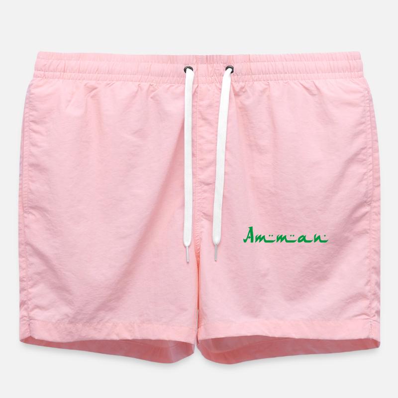 Amman - Short de bain - rose
