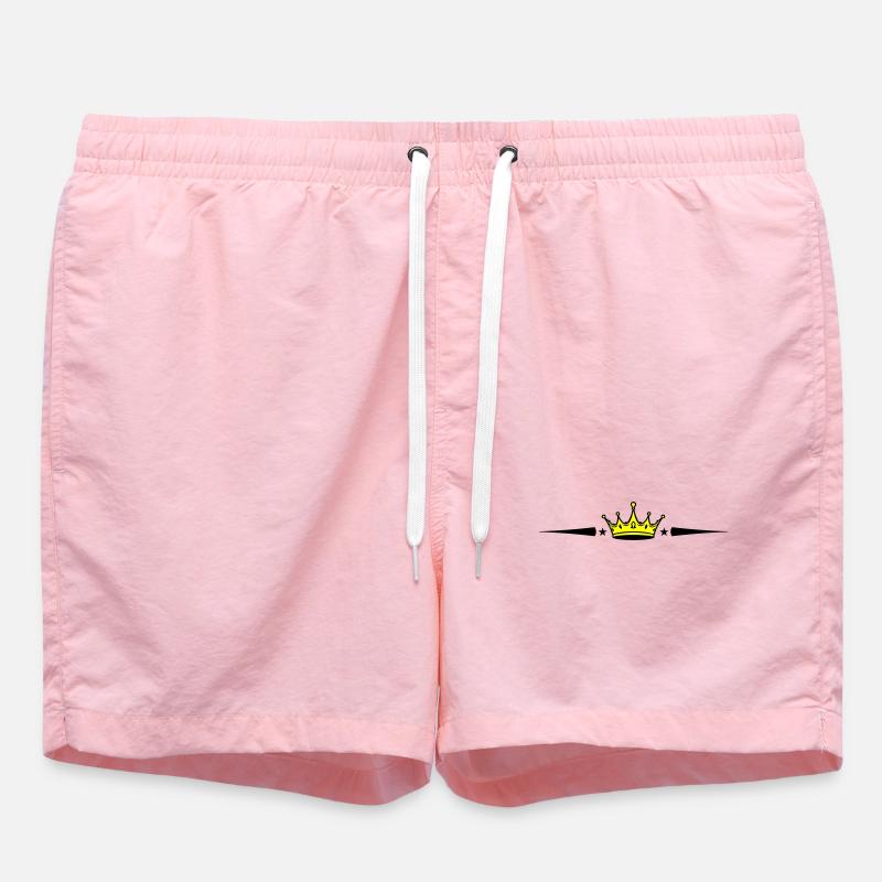 Crown Element - Swim Trunks - pink