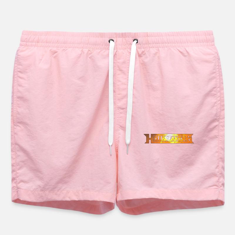 Hellbreakers - Swim Trunks - pink