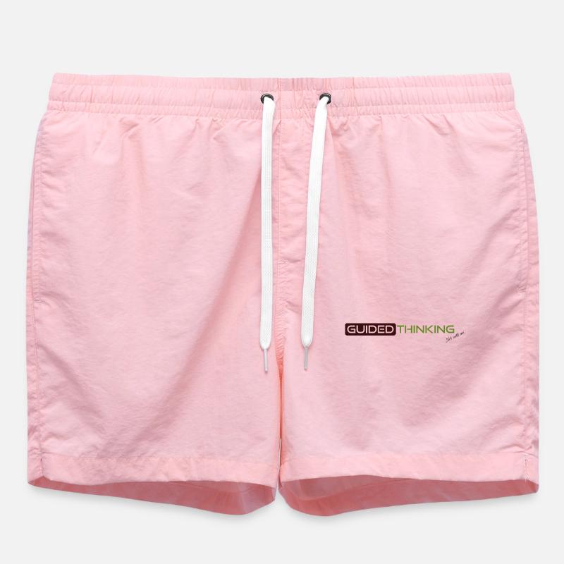 guided Thinking  - Swim Trunks - pink