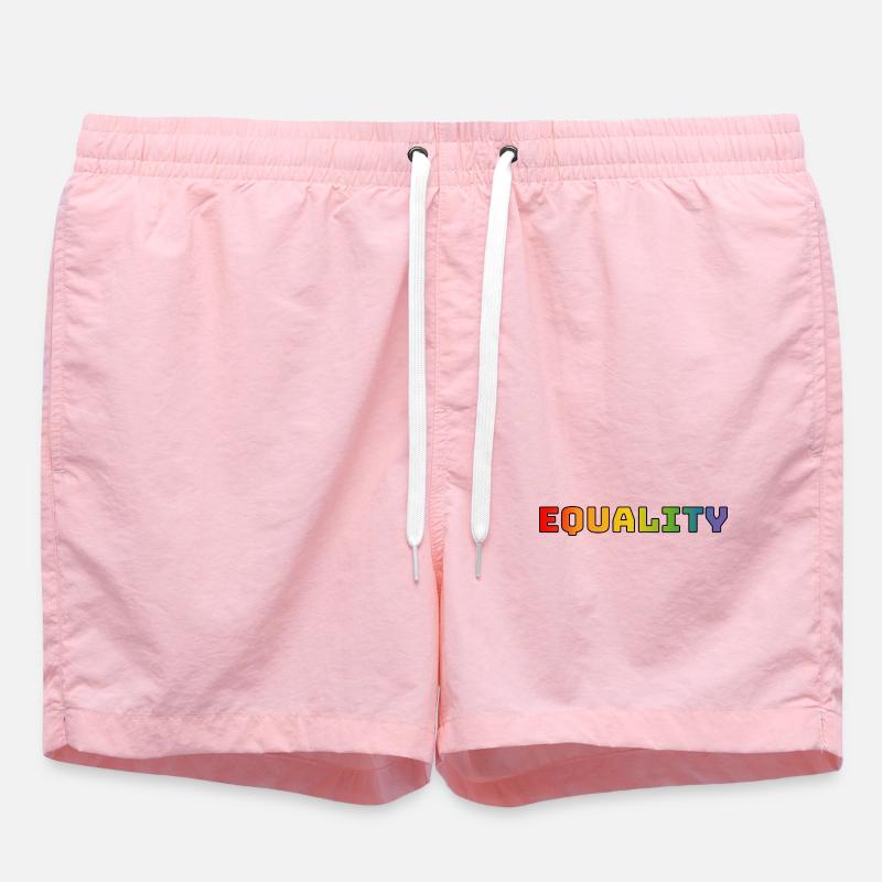 Rainbow equality 1 - Swim Trunks - pink
