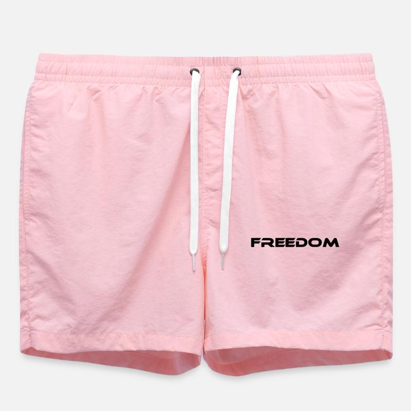 l’inscription freedom - Short de bain - rose
