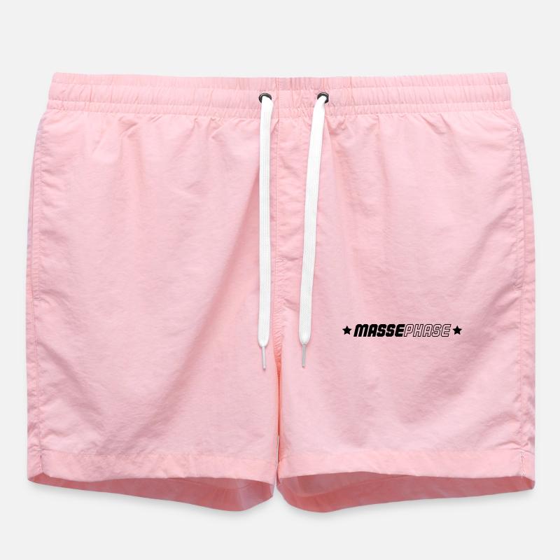 Phase de masse - Short de bain - rose